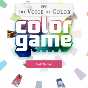 Scopri la palette di colori ideale per i tuoi ambienti con il Color Game di PPG!