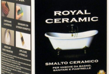 PRODOTTI  ROYAL CERAMIC smalto per vasche da bagno