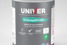 ACQUALIFE LUX Applicazione diretta su supporti murali in buone condizioni, metalli non ferrosi, pvc e vetro UNIVER PPG 