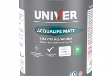 ACQUALIFE MATT  Applicazione diretta su supporti murali in buone condizioni, metalli non ferrosi, pvc e vetro UNIVER PPG 