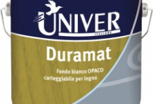 DURAMAT UNIVER PPG | Fondo bianco opaco a solvente per supporti in legno