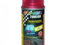 Transparent spray