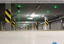 EFLOOR Smalto epossidico 2K ad acqua vernice per pavimenti per cemento e pavimentazioni industriali in cemento