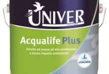 ACQUALIFE PLUS OPACO UNIVER PPG  | Smalto acrilico all'acqua ad alte prestazioni per interni