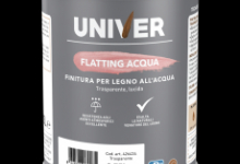 FLATTING ACQUA UNIVER PPG | Vernice trasparente lucida all'acqua per supporti in legno