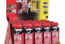 ULTRA F5 | Super spray MULTIFUNZIONE ideale per nautica! Sblocca, lubrifica, sgrassa e protegge!