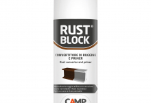 RUST BLOCK  Spray  | Convertitore di ruggine e primer